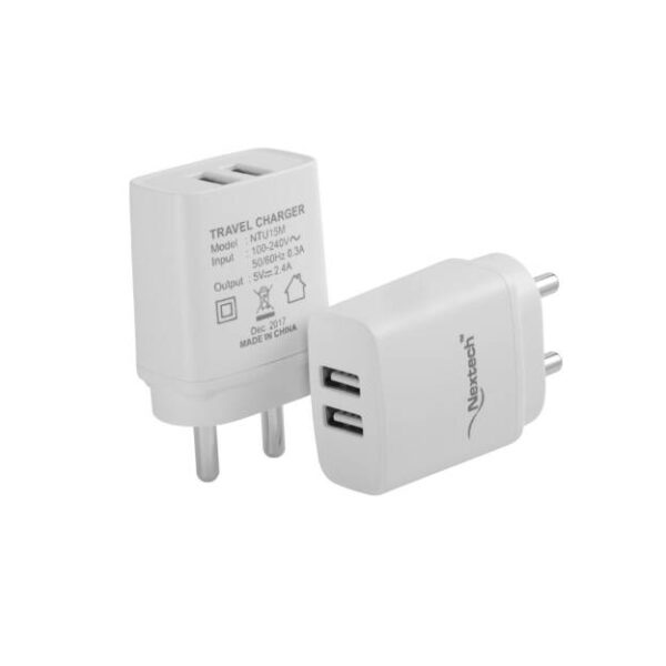 Dual USB 3.0A Travel Charger